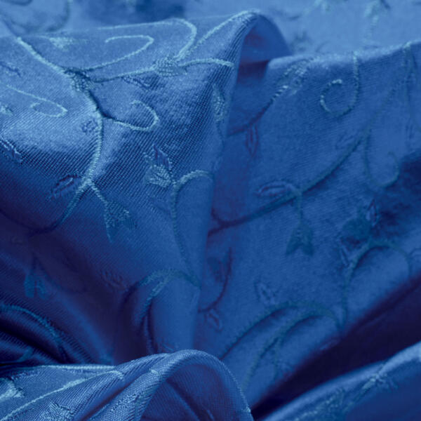 Blue curtains home thumbnail 0